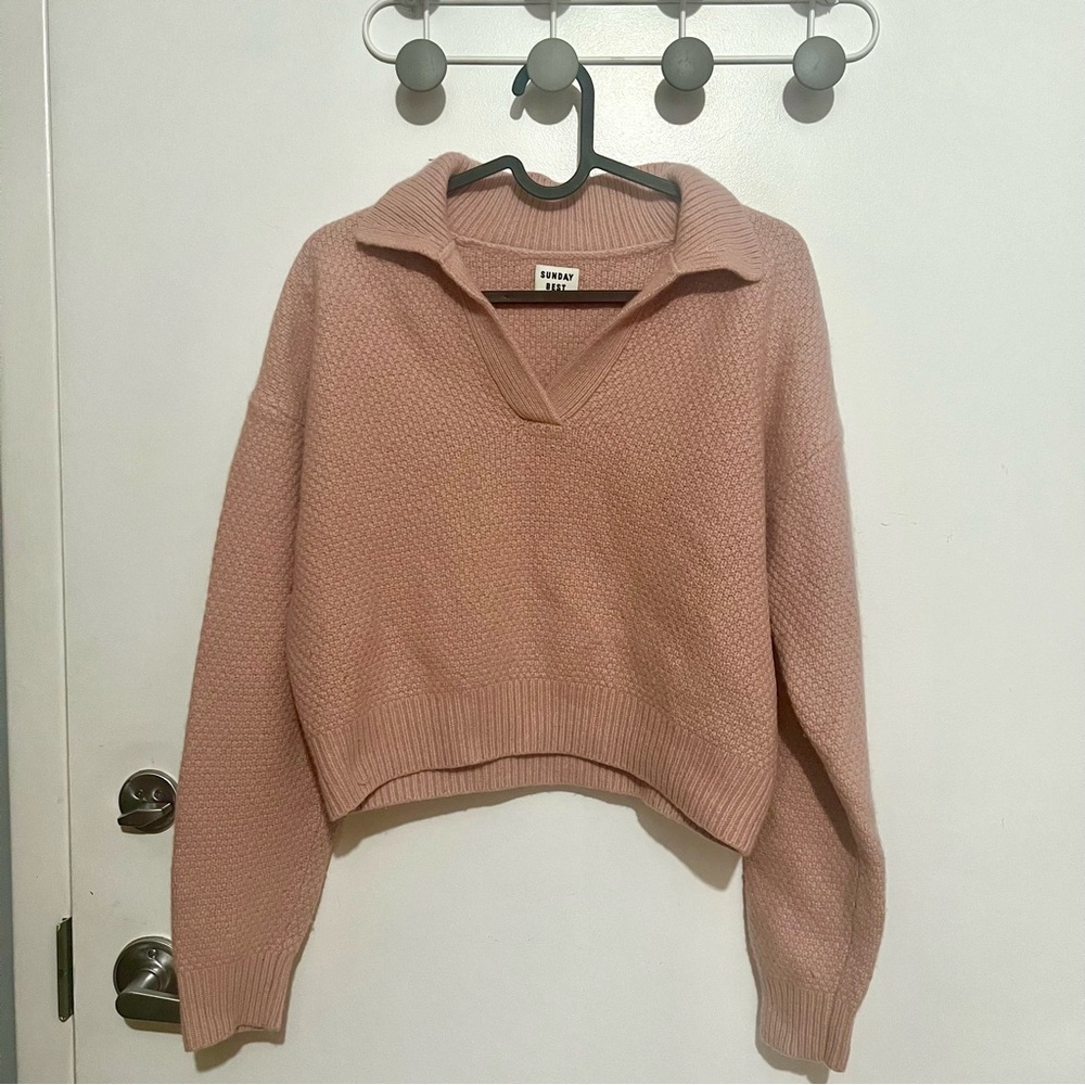 Aritzia Dusty Pink Sweater